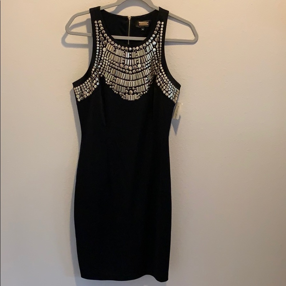 Alexia Admor Black Midi. NWT. Quality high end. M.​​​​​​​​​​​​​​​​​​​​​​